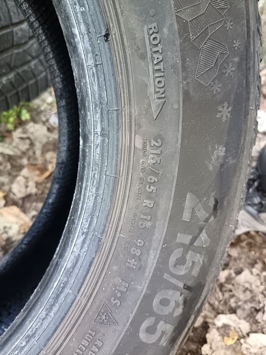 Anvelope MS iarna 215 65 16 semperit 2022 6.4mm