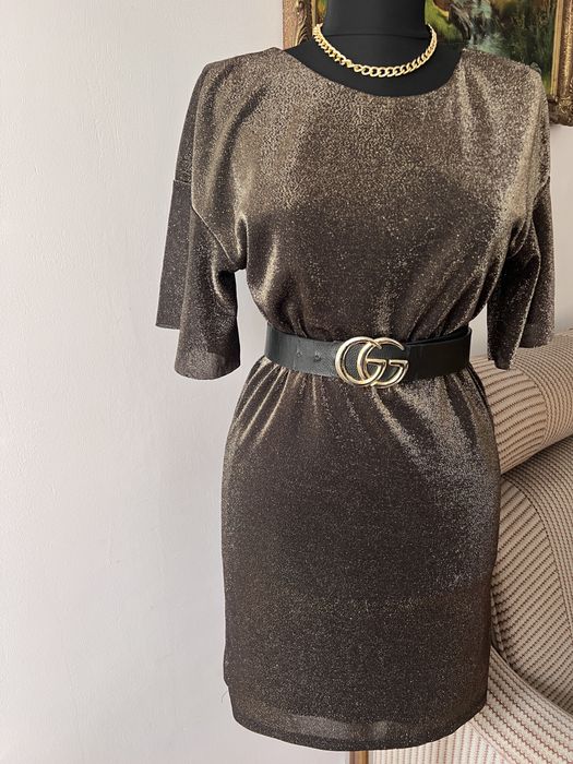 Rochie Warehouse aurie