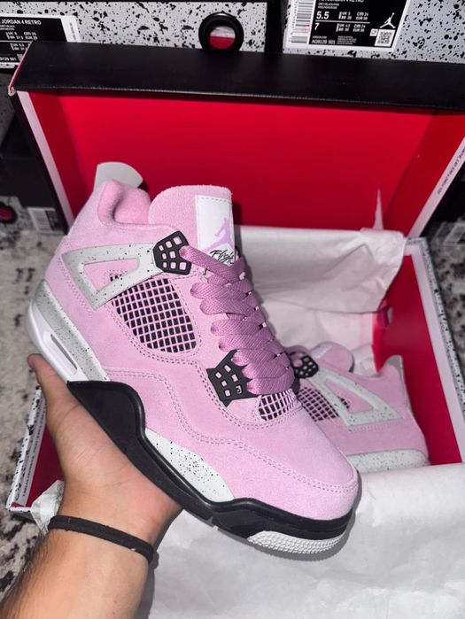 Jordan 4 orchid pink