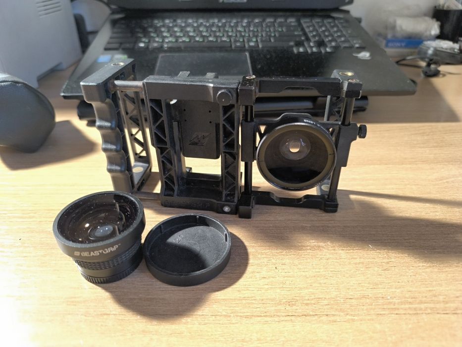 Beastgrip pro Рамка для телефона с двум объективами