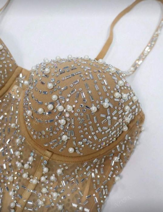 Официална рокля с камъни - Gilbert collection