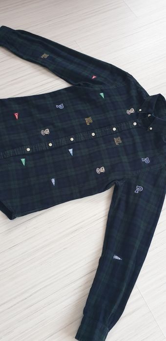 POLO Ralph Lauren Slim Fit Plaid Oxford Cotton  M ОРИГИНАЛ! Мъжка Риза
