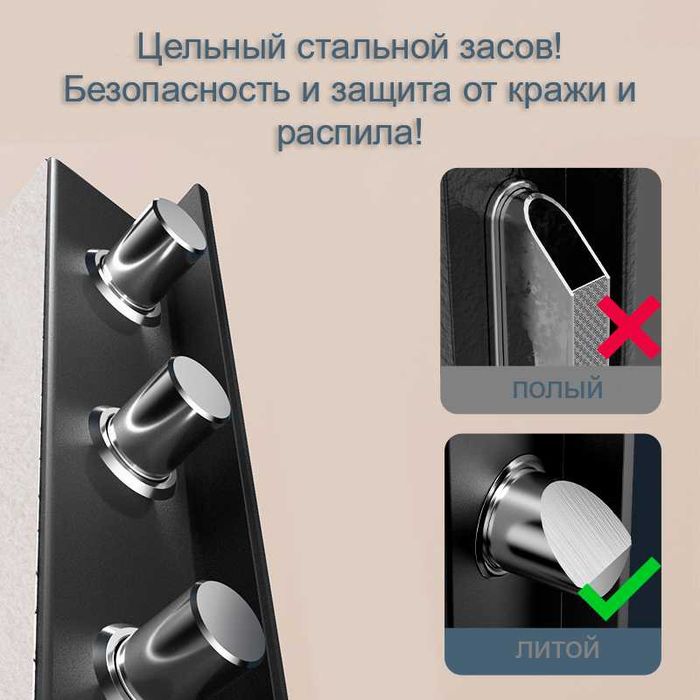 Сейф мебельный DELI ET631 черный / ET634 белый - 380х320х450мм 19кг