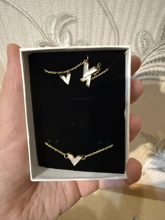 Цепочка с сережками Новые