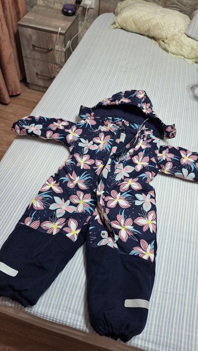 Комбенизон зимний для девочки