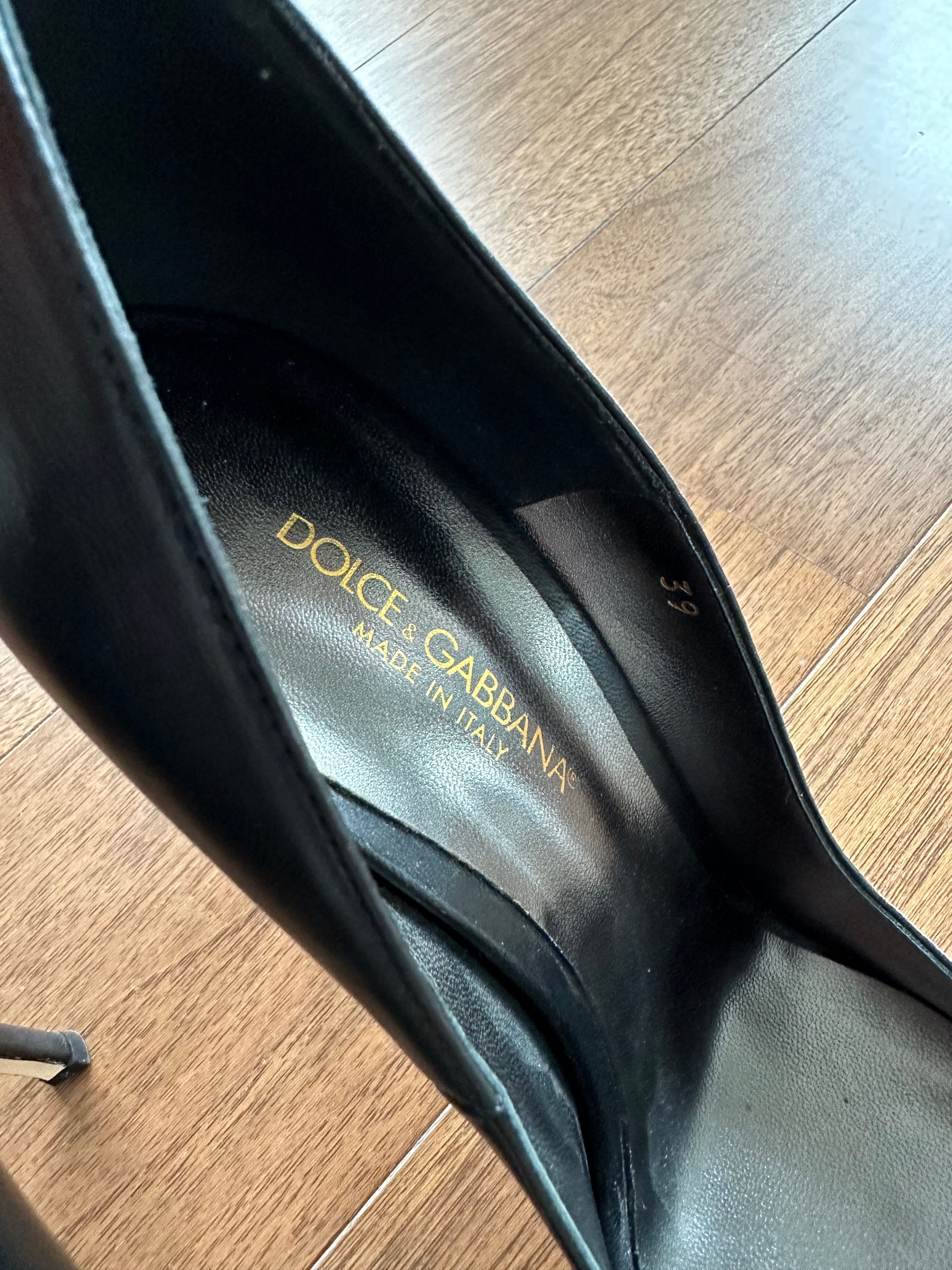 Pantofi stiletto, Dolce & Gabbana, marimea 39