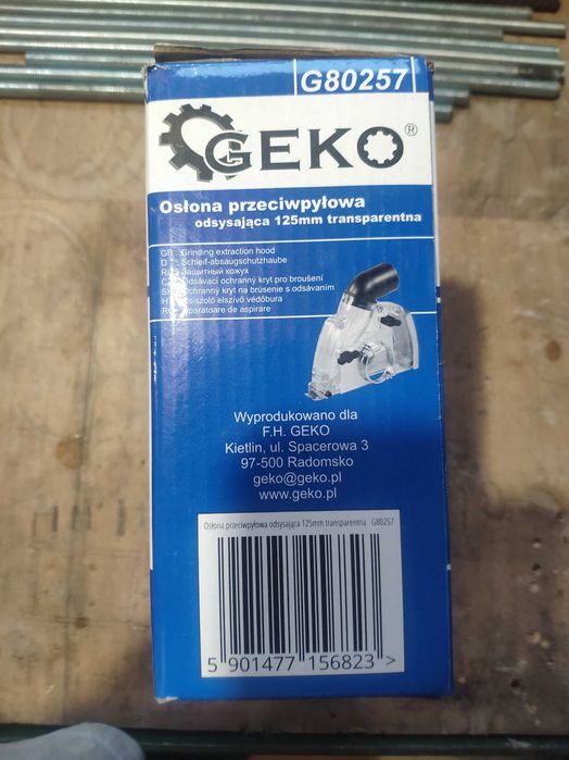 Продавам Прахоуловител за ъглошлайф GEKO G80257-ф125 мм