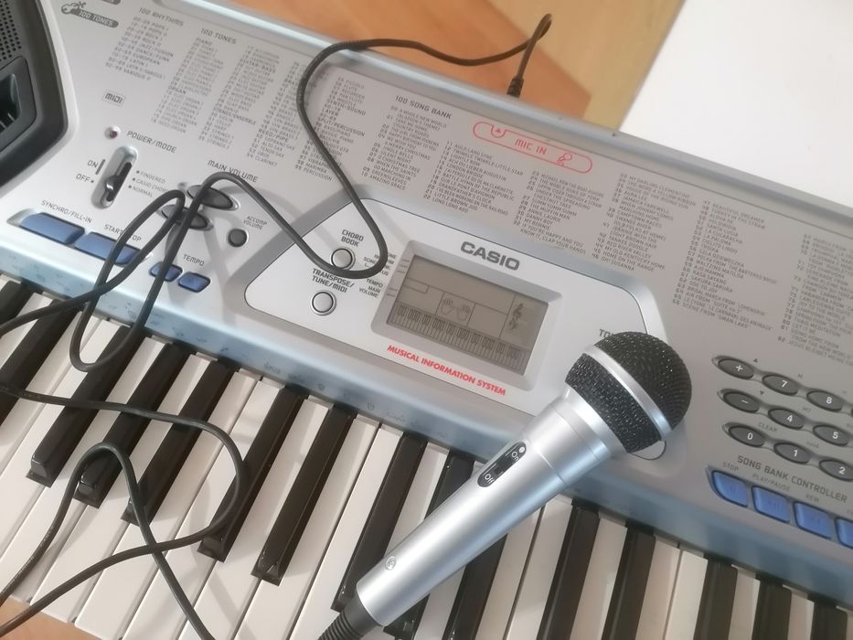 Casio CTK-491 microfon stereo