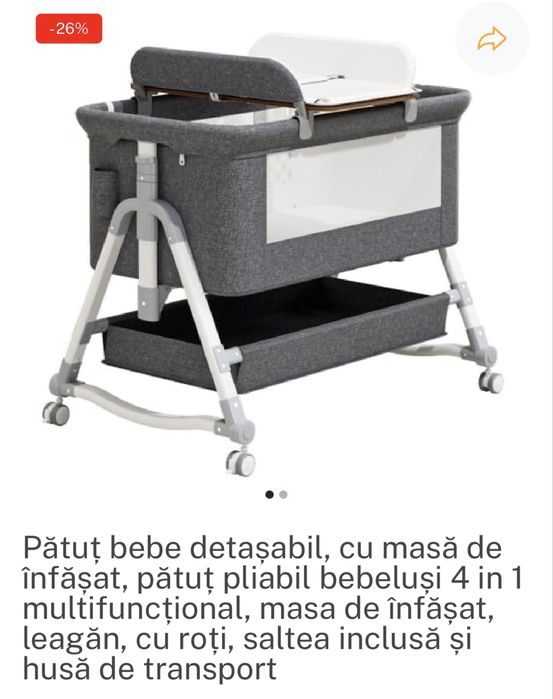 Patut co sleeper husa de trasport nou