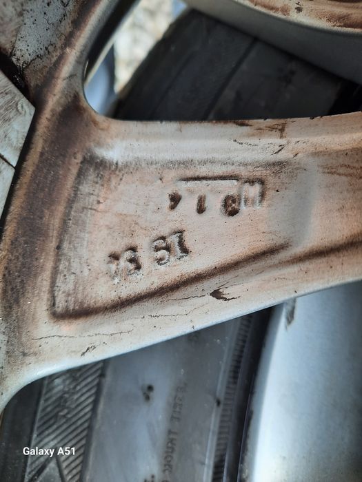 Ляти джанти с гуми за БМВ, 5×120,17цола