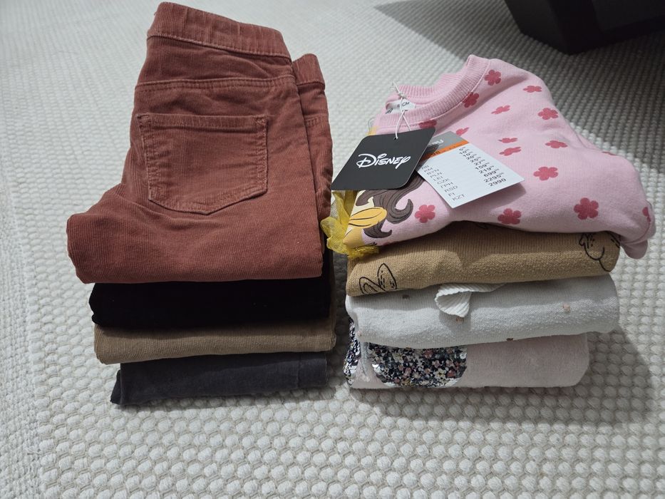 Lot haine toamna-iarna pt fetite, 98-104