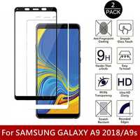 Samsung A6 A7 A8 2018 - Pachet Husa Silicon Neagra + Folie Sticla 11D