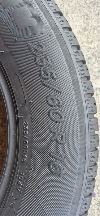 4 anvelope M+S Michelin 235/60/16,dot 2022 Pretul este pe bucata.
