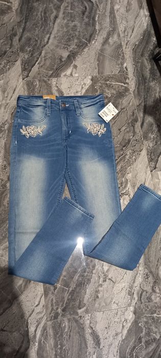 Жинсовые брюки для девочек. H&m, Америка. На 10-11лет