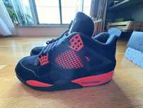 Original Nike  Air Jordan 4 Red Thunder 41