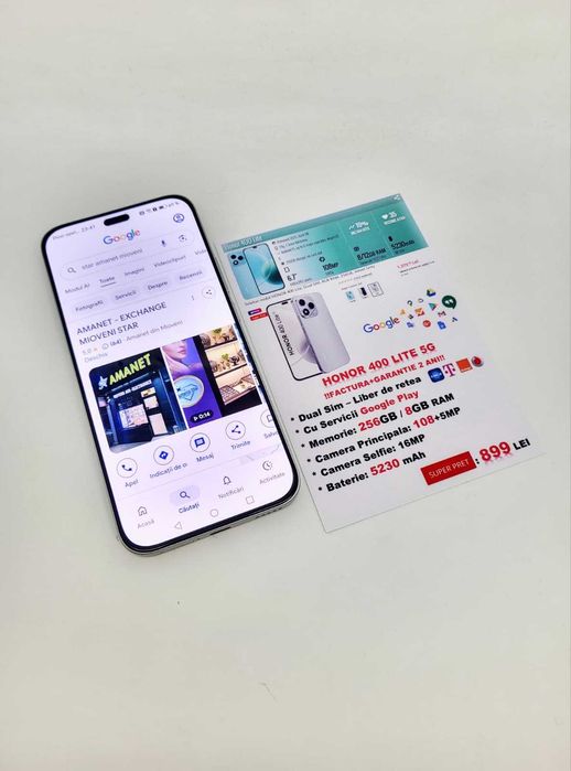 ***STAR*** Shop: Honor 400 Lite - 256GB - FACTURA+GARANTIE 2ANI!!!