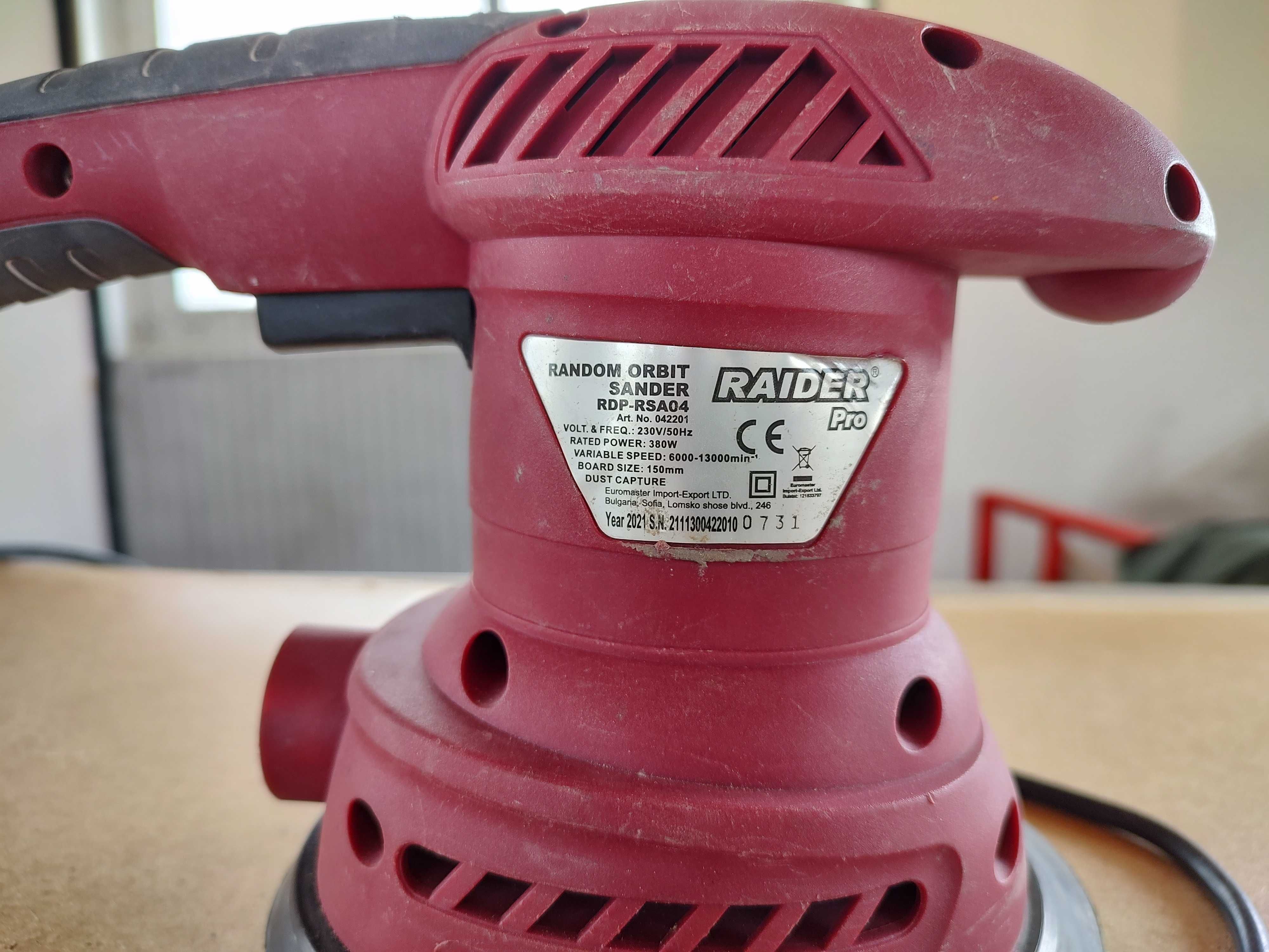 Ексцентършлайф Raider RDP-RSA04 150 mm