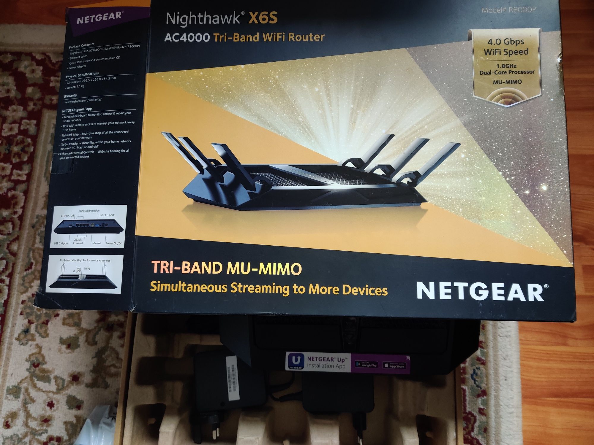 Netgear R8000P — Nighthawk X6S AC4000 Tri Band WiFi Router