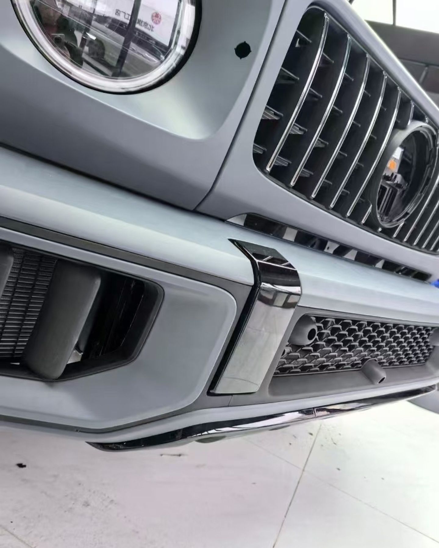 W465 предна броня решетка раздувки W464 G63 AMG