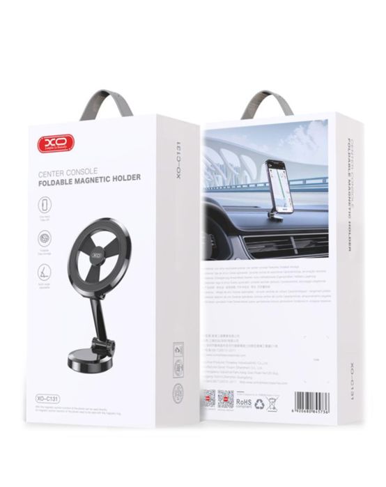 Suport Auto Magsafe Palet Metalic Pentru Telefon Pliabil Banda Adeziva