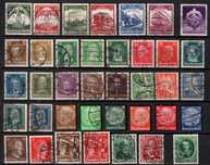 Timbre Deutsches Reich: lot 23 emisiuni complete (2 foto)