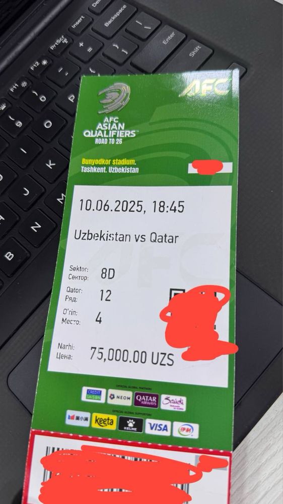 Futbol Bilet sotiladi