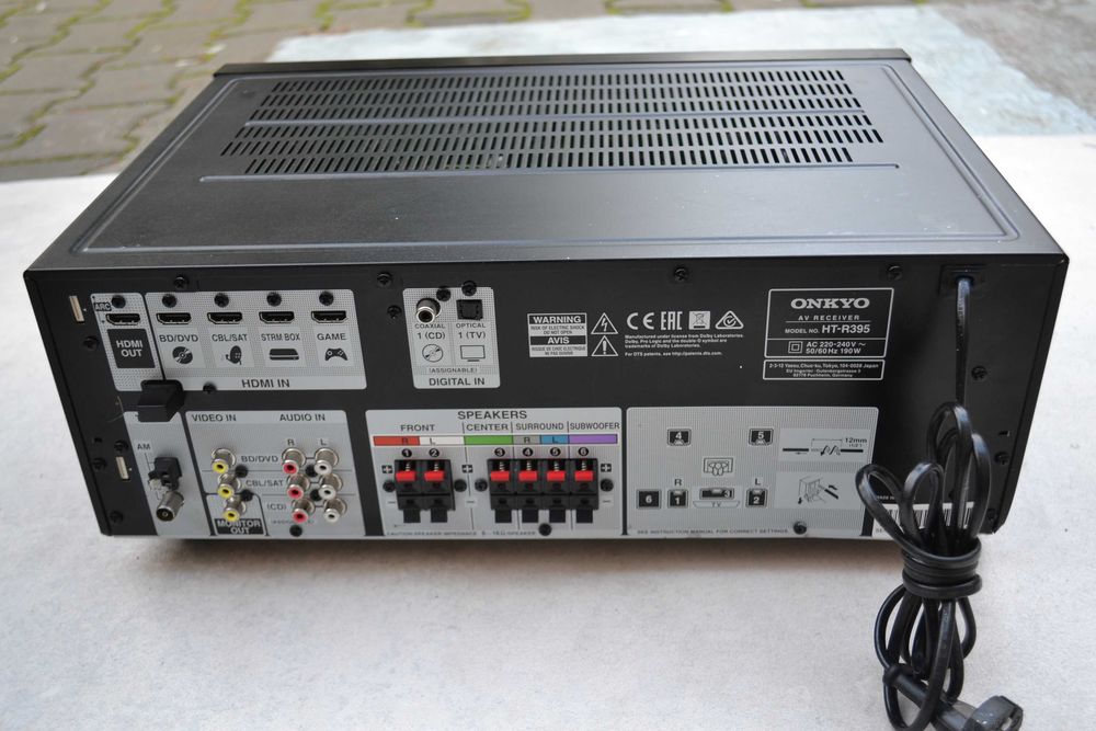 Amplificator Onkyo HT R 395 cu HDMI Bluetooth