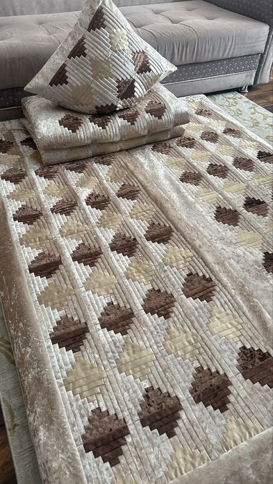 Құрақ көрпе мен жастықтар. Курак корпе жасау