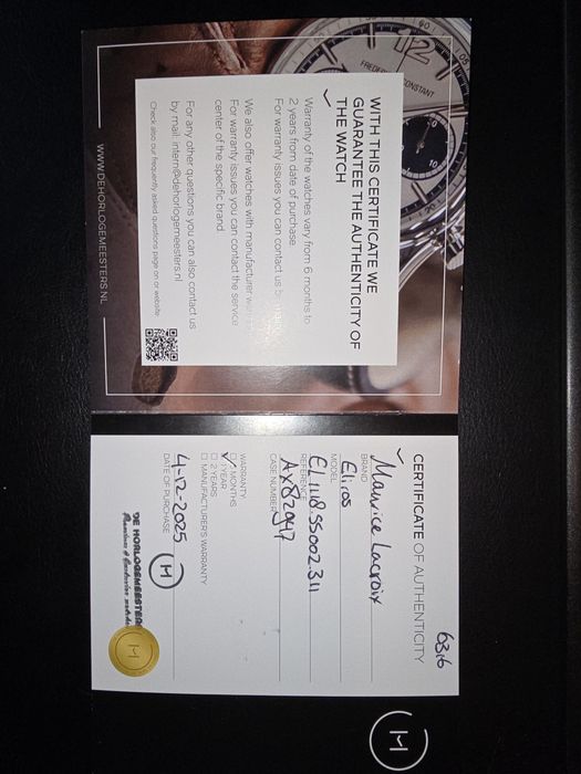 Maurice Lacroix  - Swiss Made