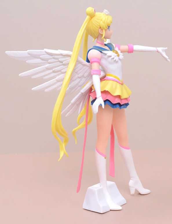 Figurina Sailor Moon Usagi Tsukino anime 23 cm wings