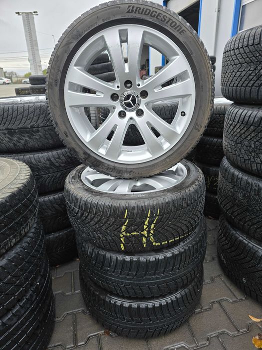 Jante Mercedes W204 C Class Anvelope Iarna Top Bridgestone 225 45 17