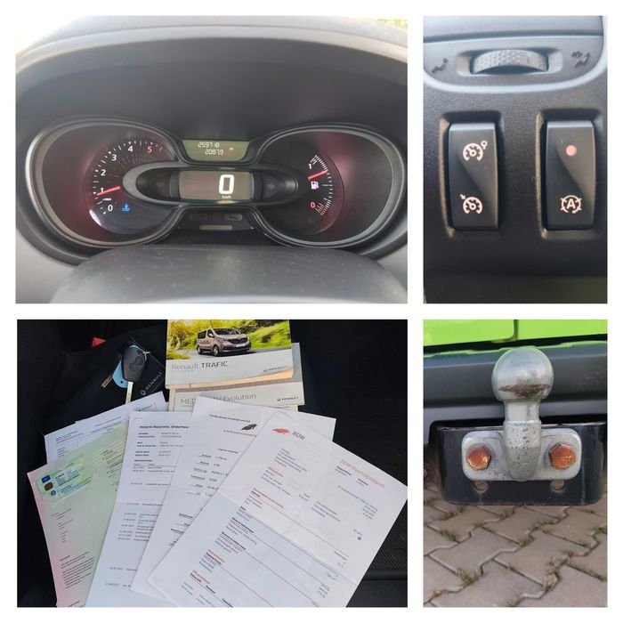 Renault Trafic L1H1 2017, 1.6 -95 cp, GARANTIE 12 luni, TVA deductibil