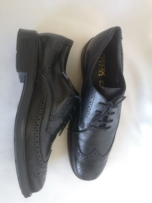 Geox, мъжки обувки естествена кожа, номер 43