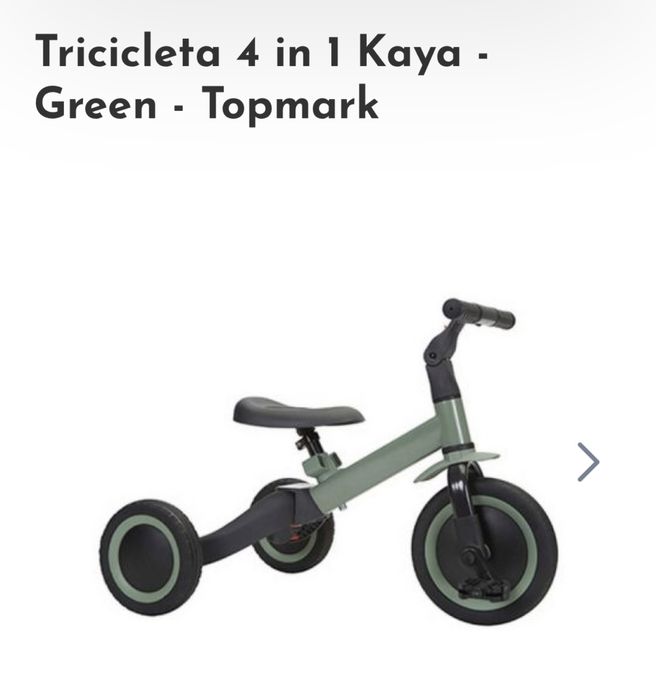 Tricicleta 4 in 1 Topmark Kaia