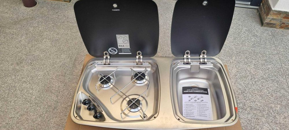 Chiuveta cu aragaz DOMETIC MO71X3 COMBO MARE