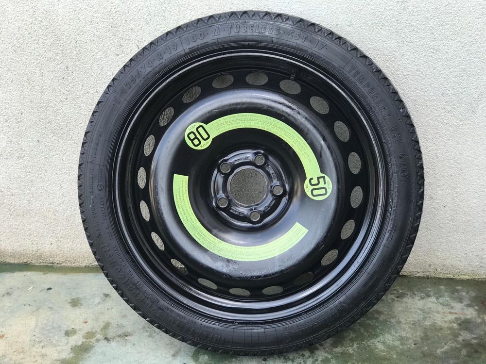 Kit roata slim/rezerva /audi/cric/cheie/19