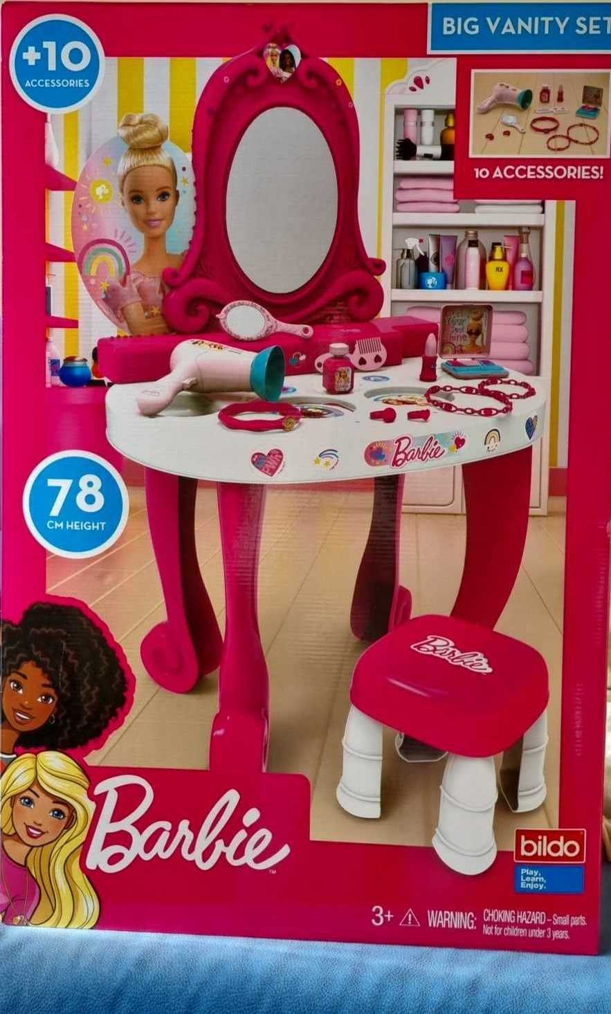 Нова Детска Тоалетка/маса за грим Барби 55лв