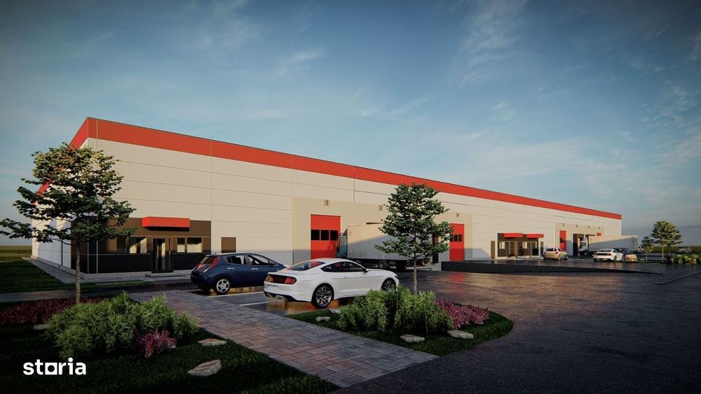 Hală nouă clasa A în parc industrial Arad