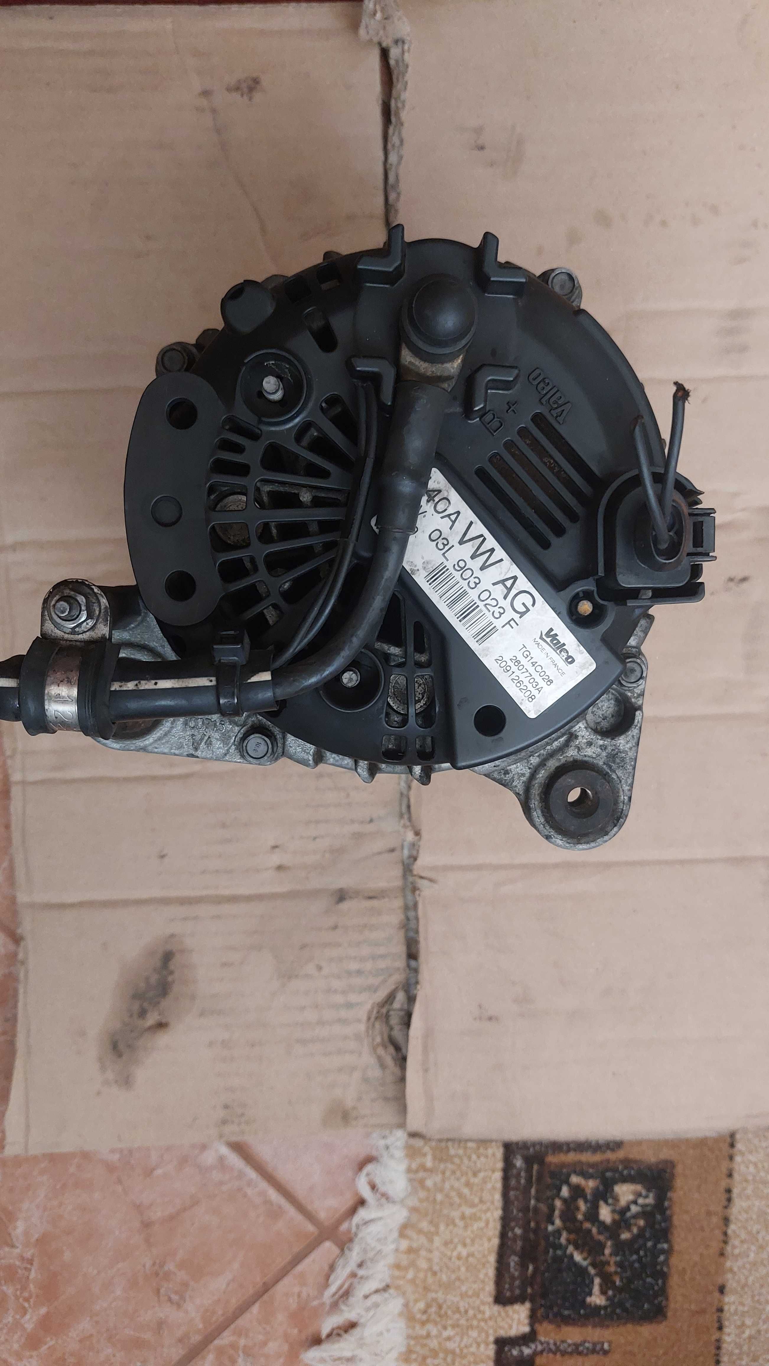 Alternator Valeo 140 A cod 03L 903 023 F Vw, Seat, Skoda, Audi A3