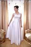Rochie de mireasă M din tafta alba