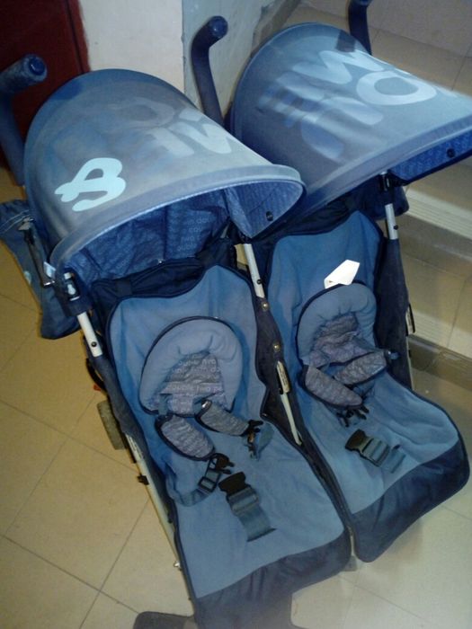 Бебешка количка за близнаци Cosatto