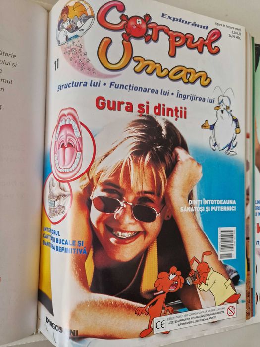 Colecția Explorând corpul uman, Deagostini