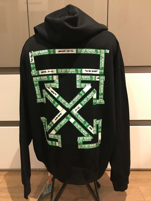 Off-White Remove Arrow Skate Fit Hoodie, уголемен, размер: S