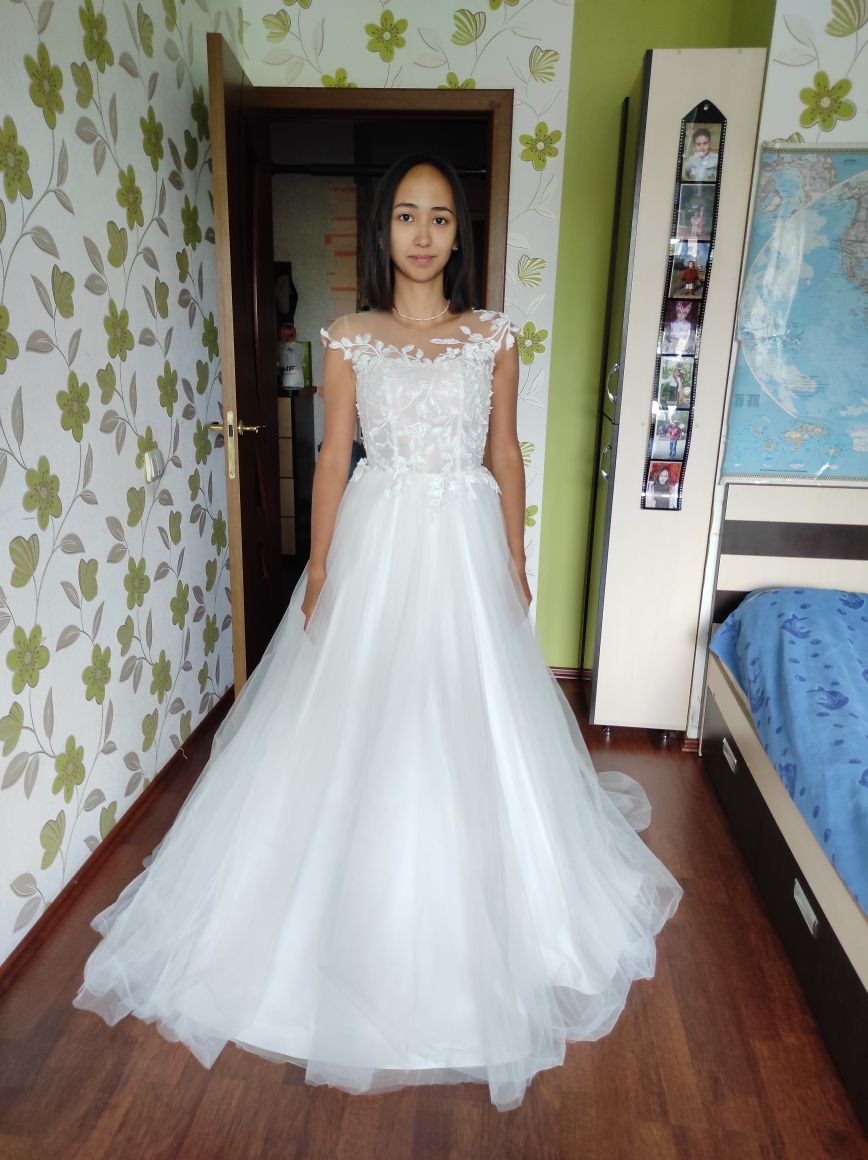 свадебное платье размер XS