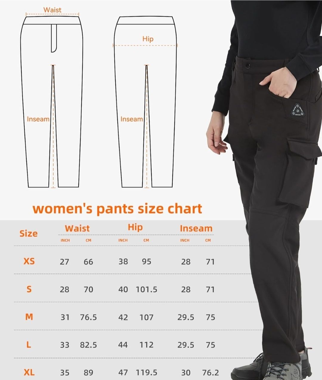 Pantaloni încalziți +acumulator 16000mAH