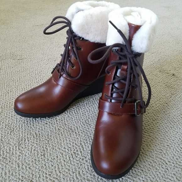 UGG AUSTRALIA № 37/38 – Дамски водоустойчиви боти ест кожа нови кутия
