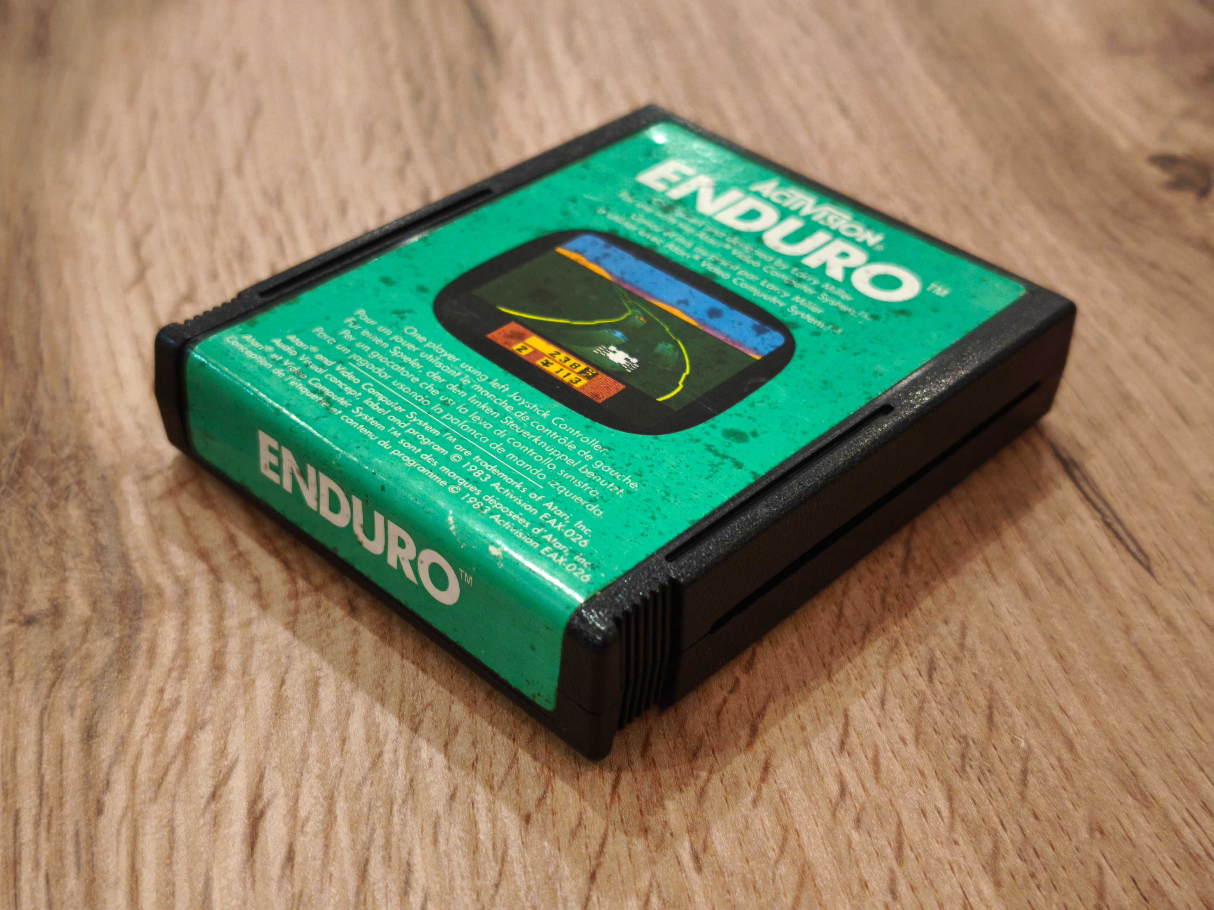 Cartuș / casete Activision Enduro pentru Atari 2600, 1983