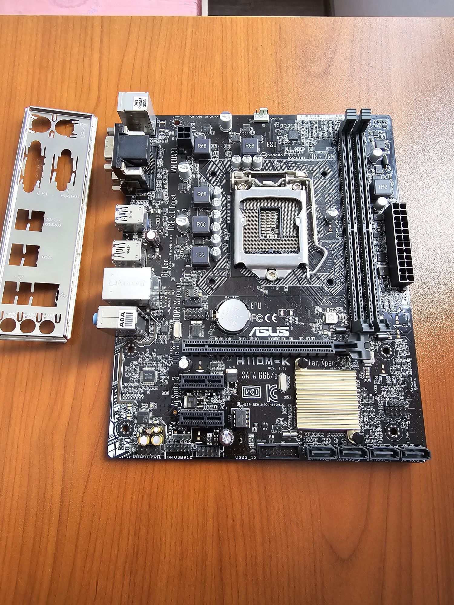 Asus H110m-k сокет 1151