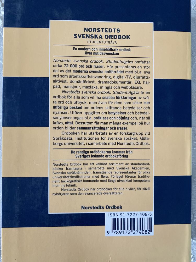 Dictionar explicativ suedez