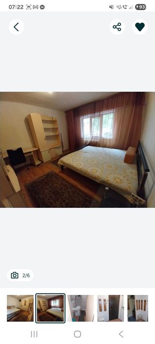 Garsoniera D, decomandată, parter,  28 mp,  Piața Decebal
